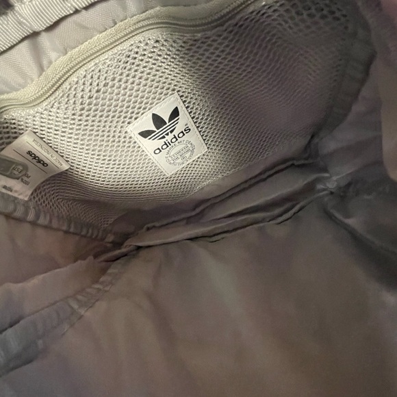 Adidas Beige Backpack with Pink Accent - Picture 4 of 4